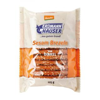 Dinkel Brezeln m. Sesam