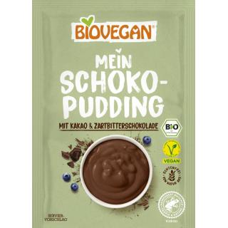 Schoko Pudding mit Kokosblütenzucker /glf
