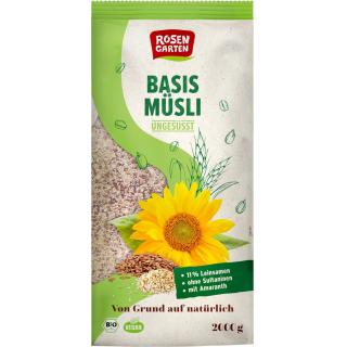Basis Müsli ungesüßt vegan - 2kg