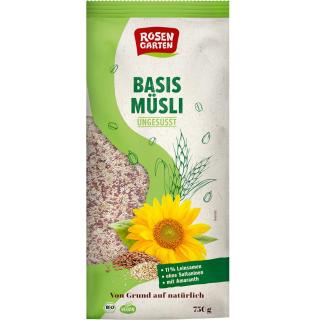 Basis-Müsli ungesüßt vegan