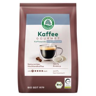 Gourmet Kaffee Crema entcoffeiniert, Pads