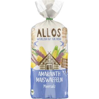 Amaranth-Mais-Waffeln Meersalz
