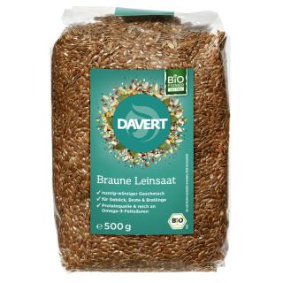 Braune Leinsaat aus Europa