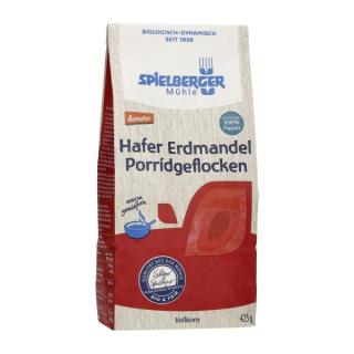 Hafer Porridgeflocken Erdmandel