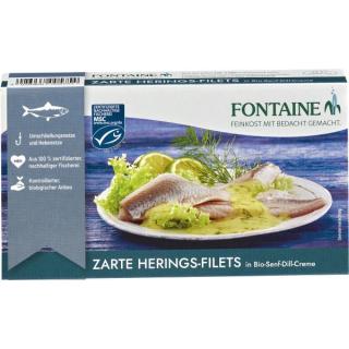 Heringsfilet in Senf-Dill-Creme (MSC)