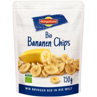 Bananen Chips in Kokosnussöl frittiert & gesüßt