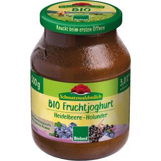Schwarzw.-Fruchtjogurt Heidelbeere-Holunder  3,8%