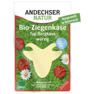 Ziegenkäse Typ Bergkäse 48% FiT in Scheiben