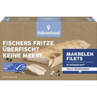 Makrelen Filets natur