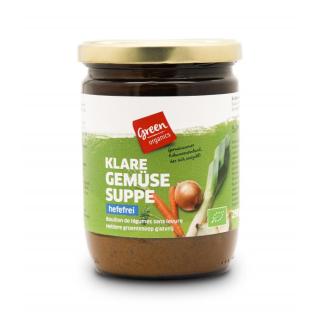 Klare Gemüsesuppe hefefrei im Glas
