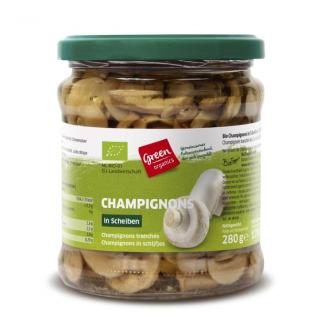 Champignons geschnitten
