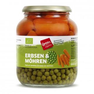 Erbsen mit Möhren (V)
