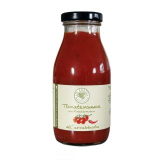 Tomatensauce aus Kirschtomaten all´arrabbiata (R1)