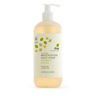 Waschlotion Haut & Haar Sanddorn Kamille