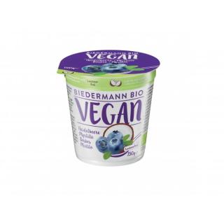 Kokos Heidelbeere, vegane Jogurtalternative