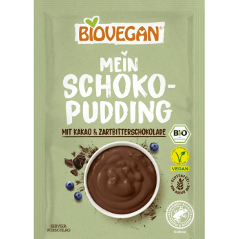 Schoko Pudding mit Kokosblütenzucker /glf