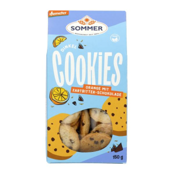 Dinkel Schoko-Orange Cookies
