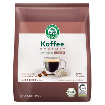 Gourmet Kaffee Crema klassisch, Pads