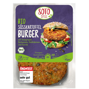 Burger `Süßkartoffeln`