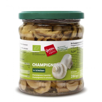 Champignons geschnitten