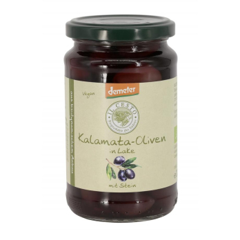 Schwarze Kalamata Oliven m.Stein