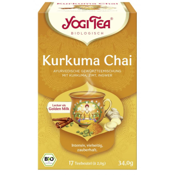 Kurkuma Chai (einzeln kuvertiert)