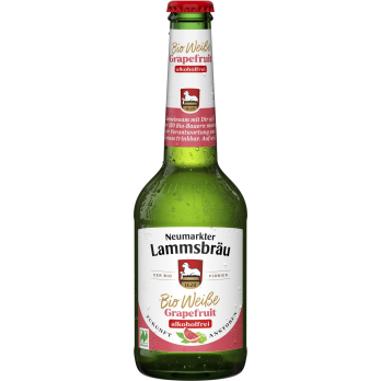Lammsbräu Weiße & Grapefruit, alkoholfrei (R1)