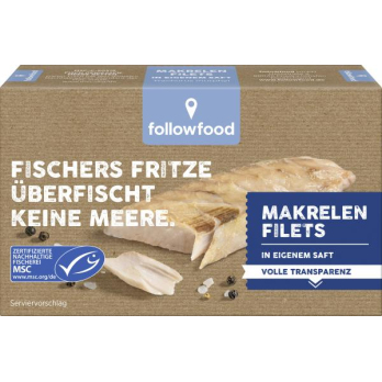 Makrelen Filets natur